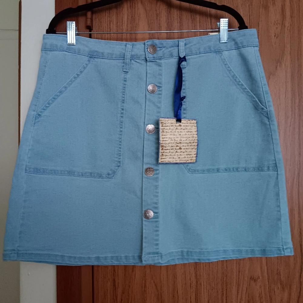 Denim mini